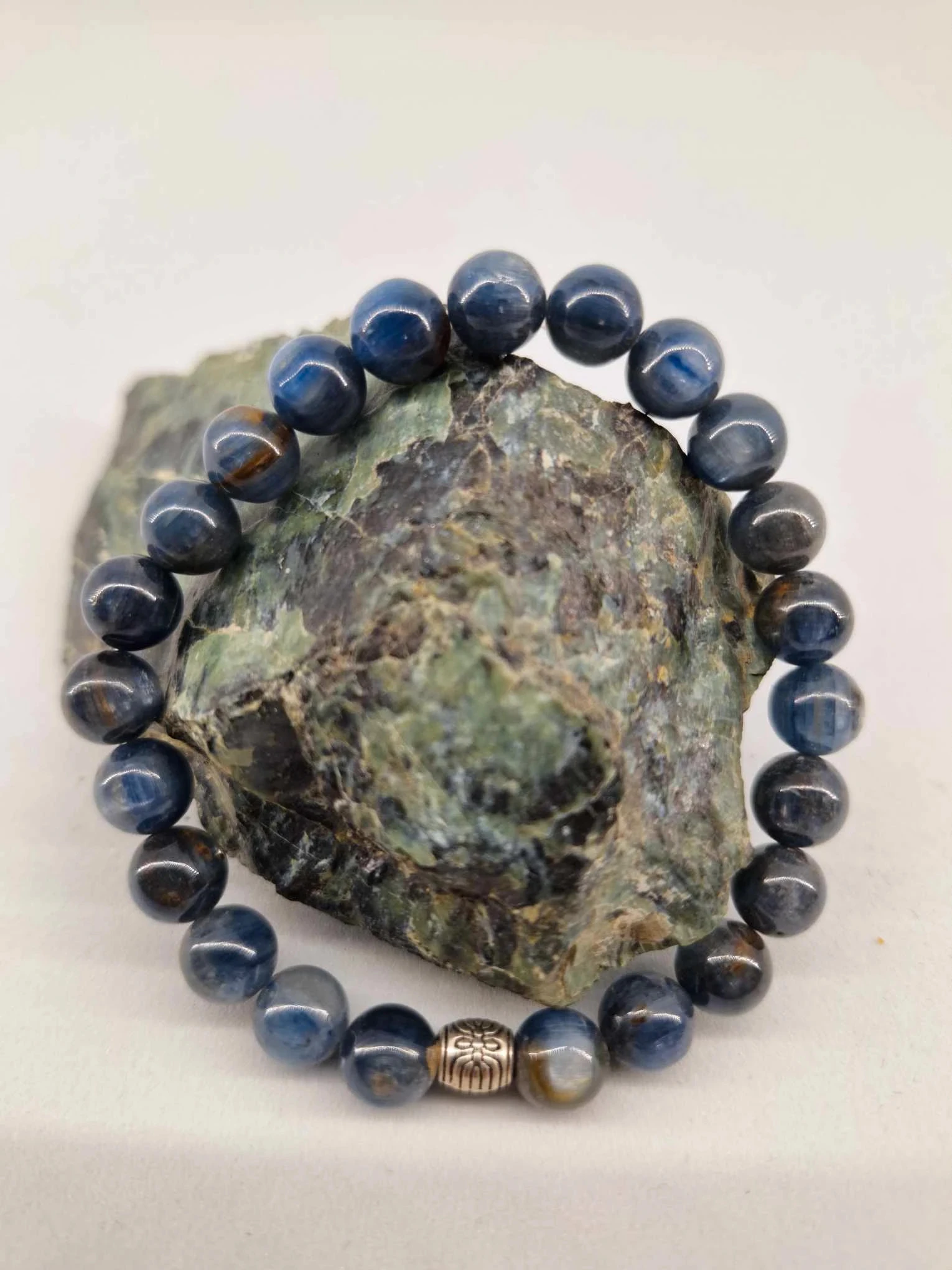 Bracelet Cyanite bleue pierre naturel